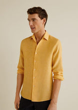 Load image into Gallery viewer, Slim-Fit Linen Shirt